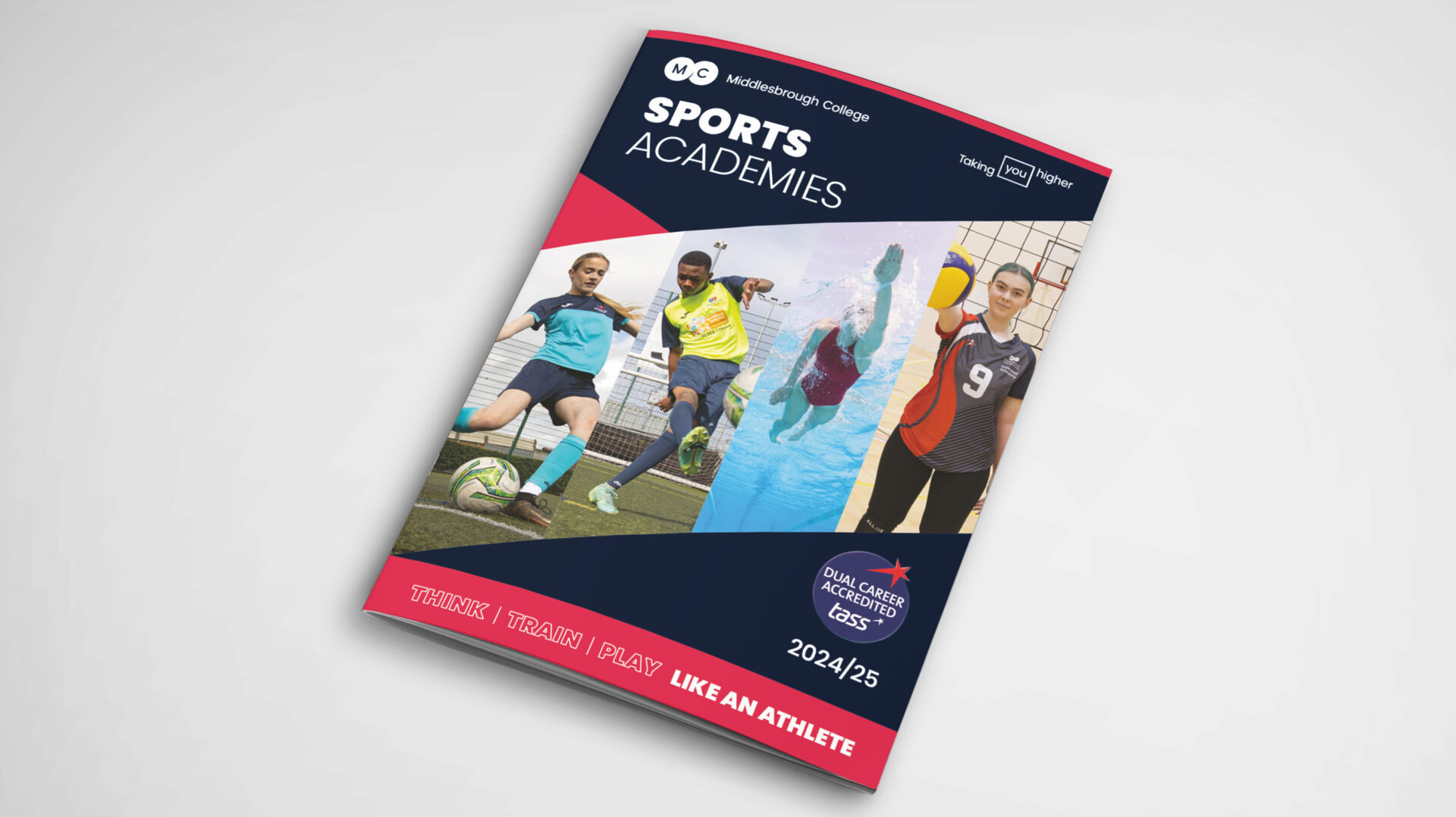 Sports Academy brochure cover