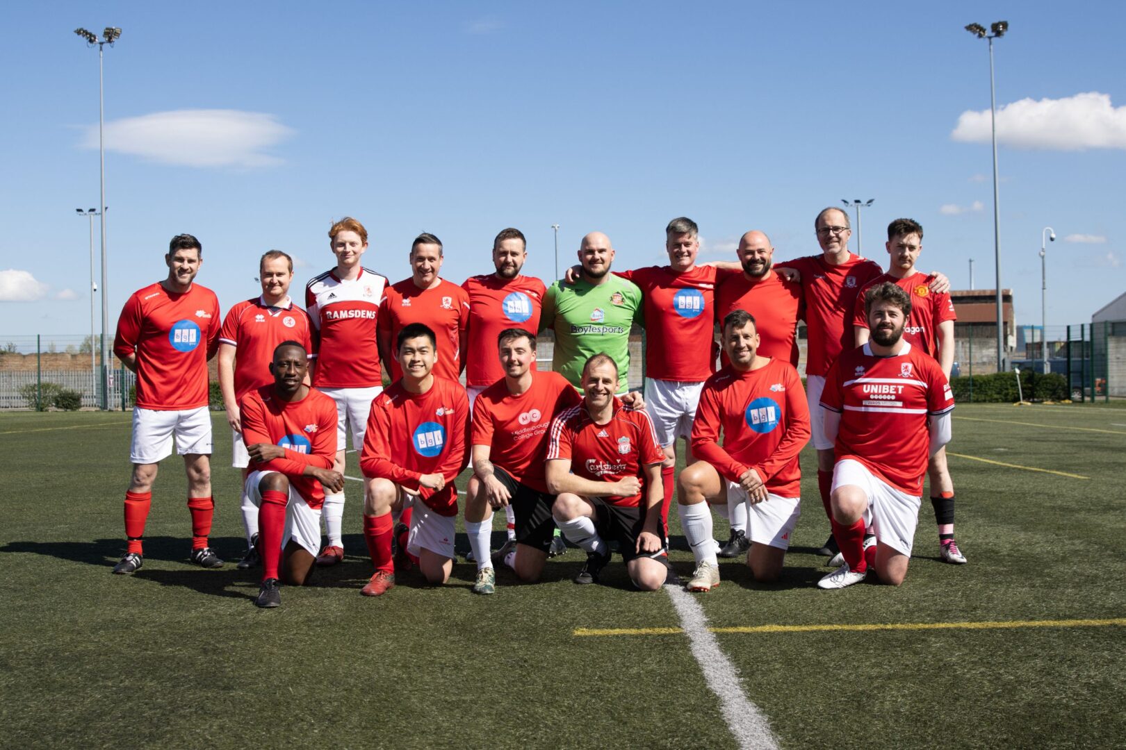 Middlesbrough College Group Football Team