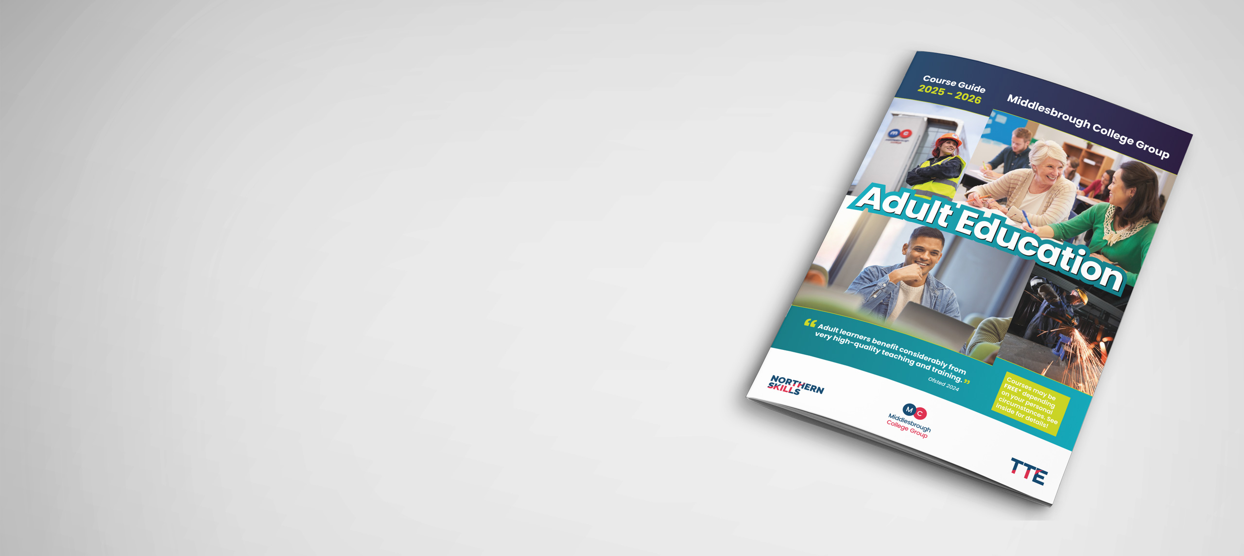 Adult Learner Guide 2025/2026 banner
