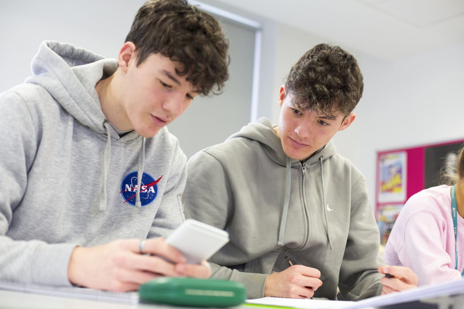 A Level students