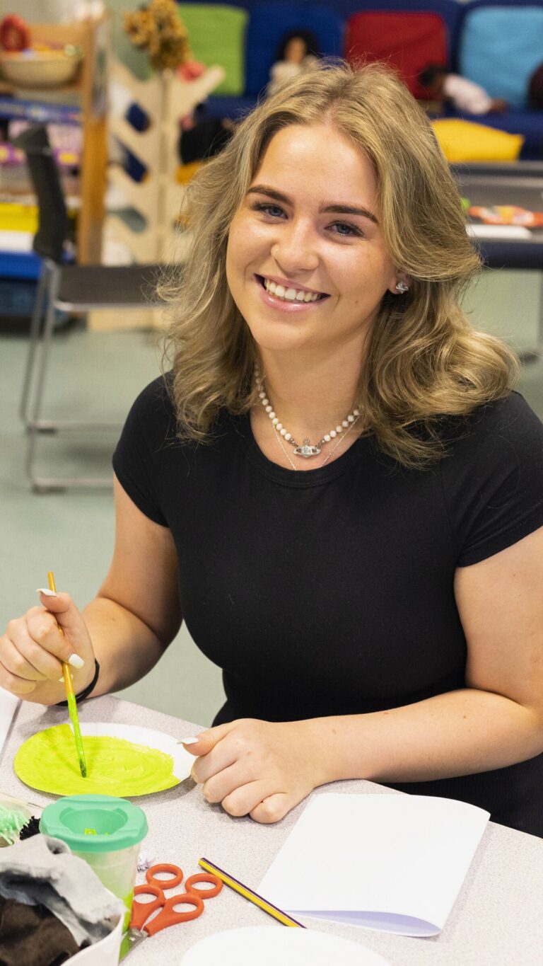 Childcare student