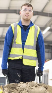 Construction student