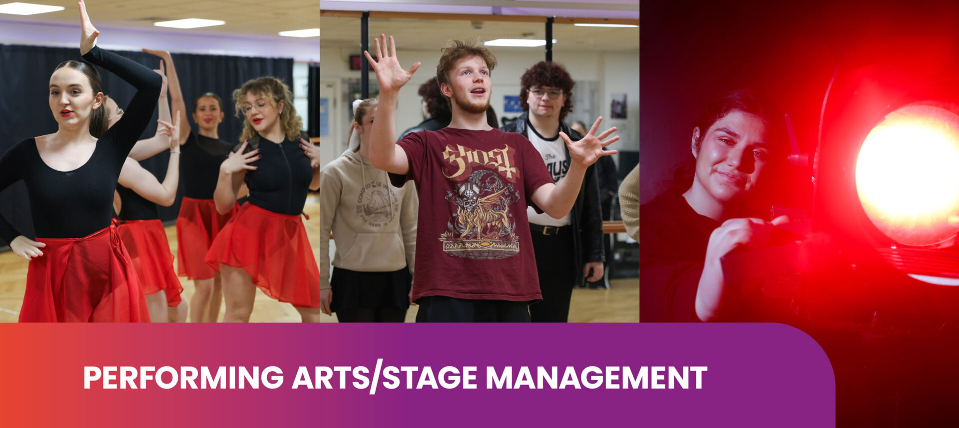Performing Arts and Stage Management
