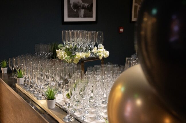 Welcome drinks at the Apprenticeship Awards 2025