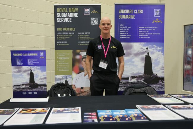 Royal Navy Submarine Service representative