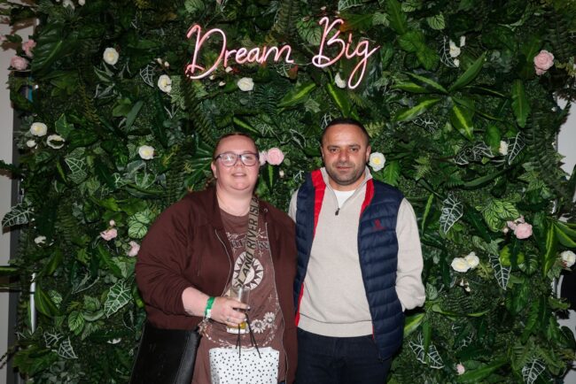 Social Care Student Winner and guest