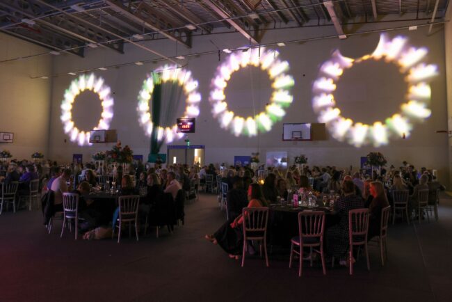 Audience await the start of the Student Awards 2026