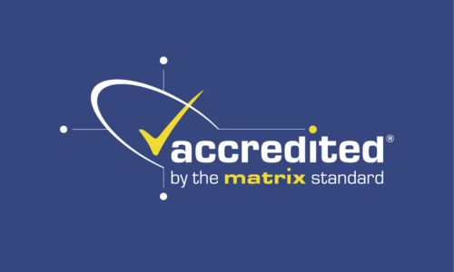 Accredited by the matrix standard