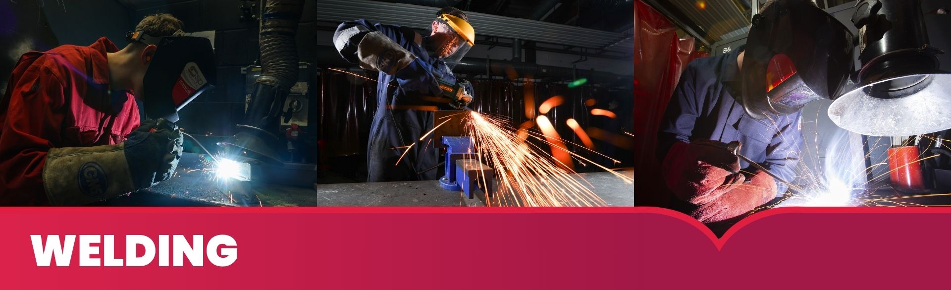 Welding banner