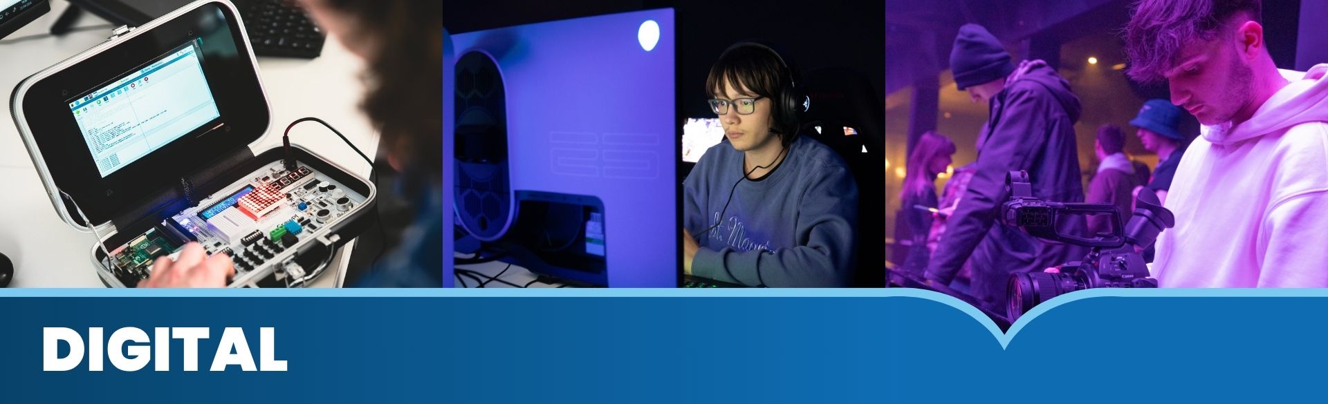 Header for Digital courses