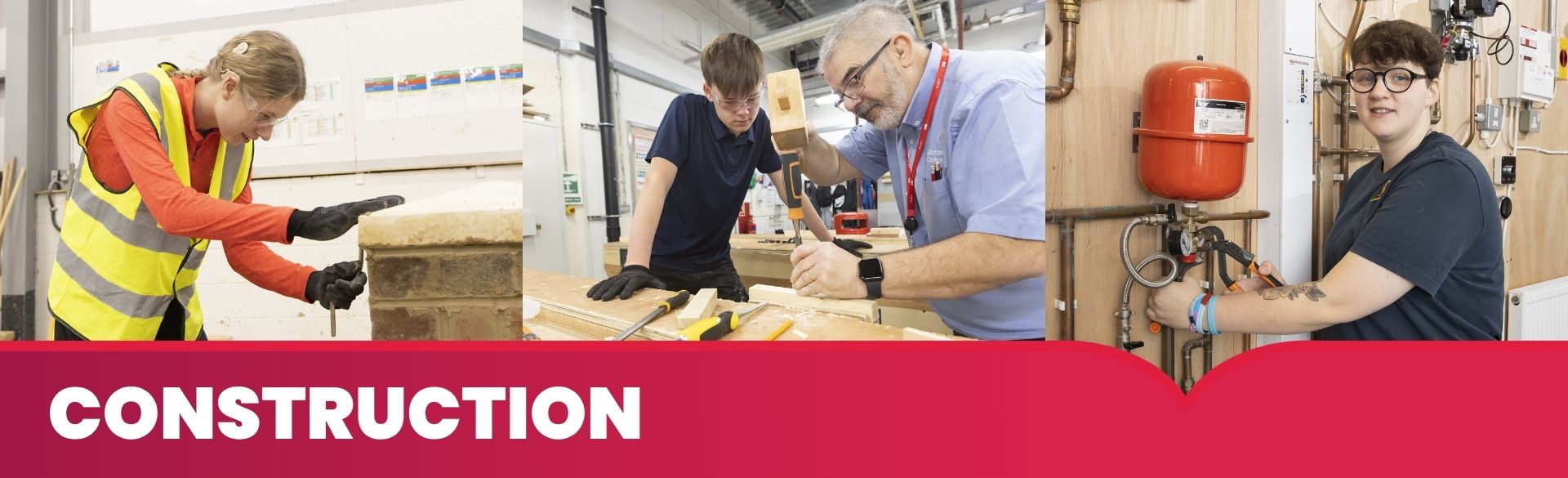 Construction banner