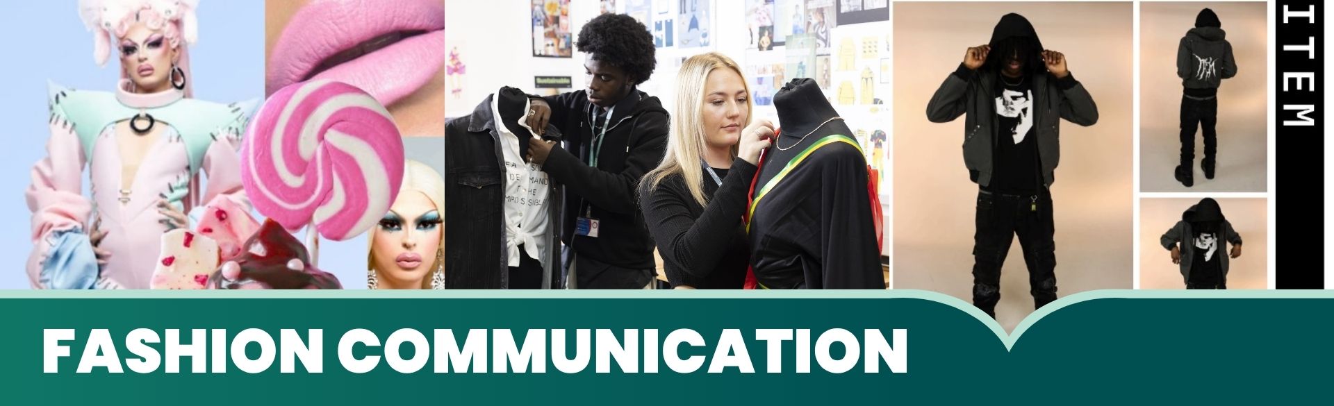 Fashion communication banner