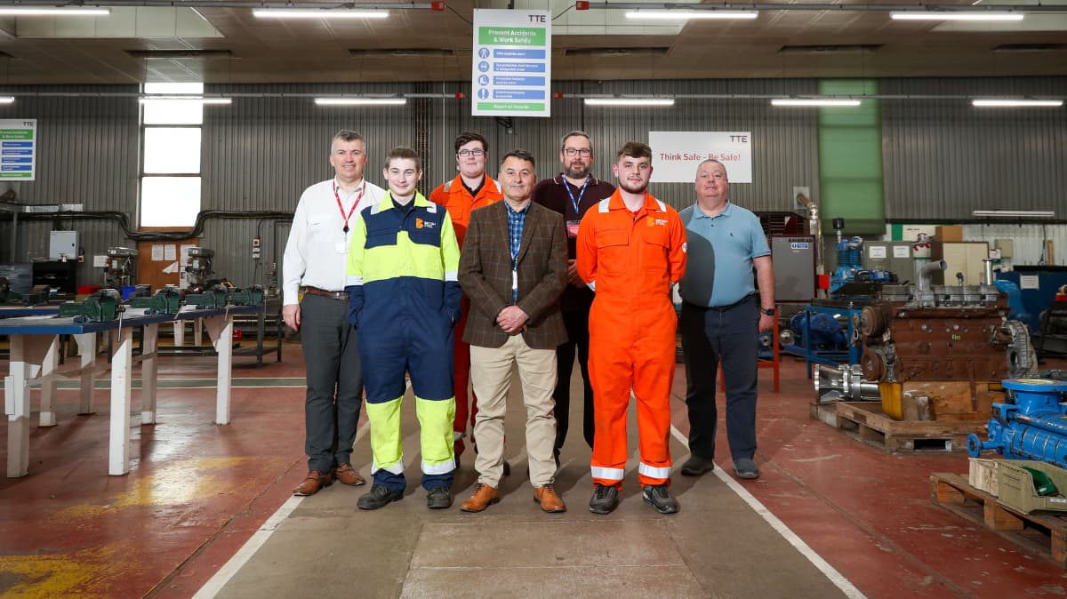 TTE and British Steel apprentices