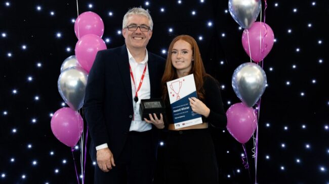 Phil Blewitt with Tianna Maloney