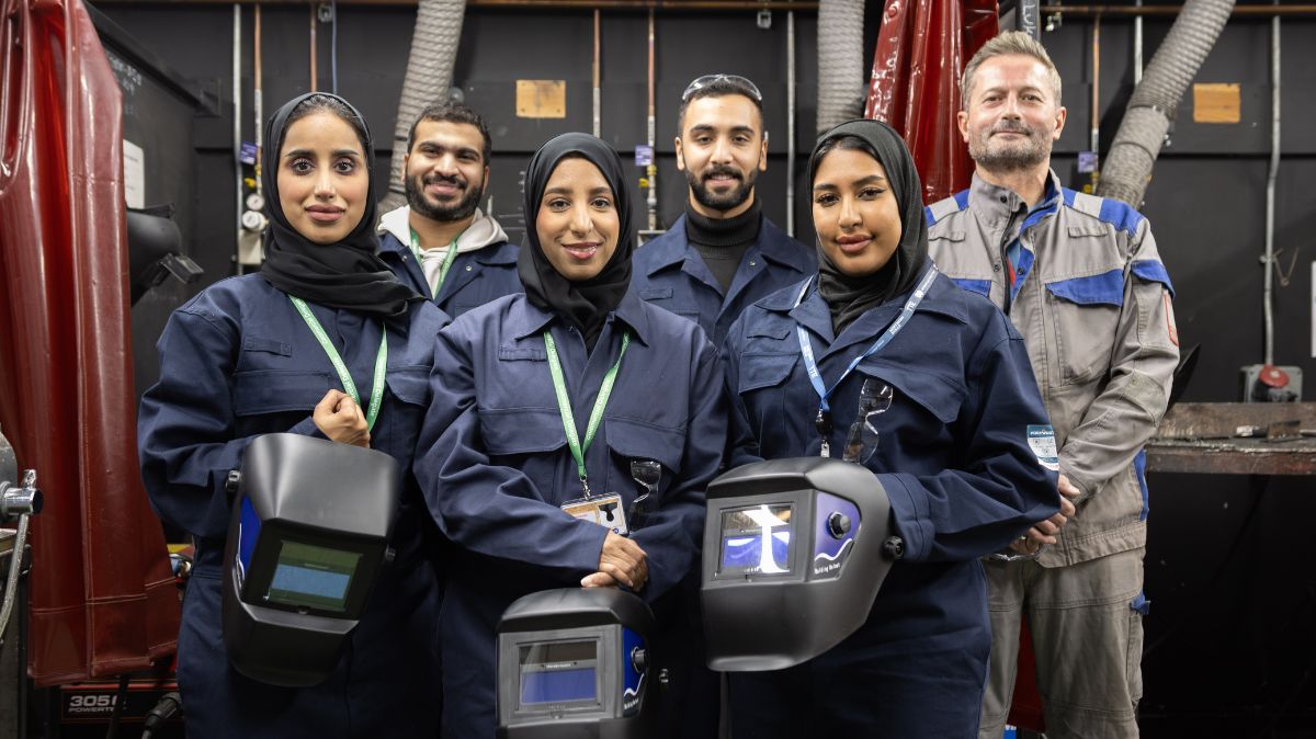  Emirates Global Aluminium with welding tutors