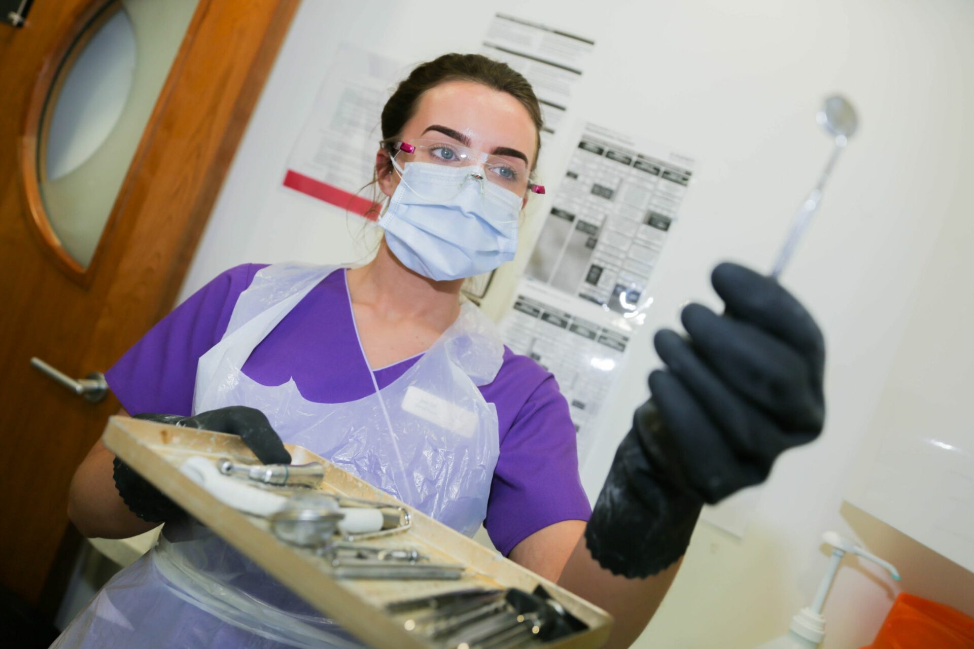 Dental nursing apprentice