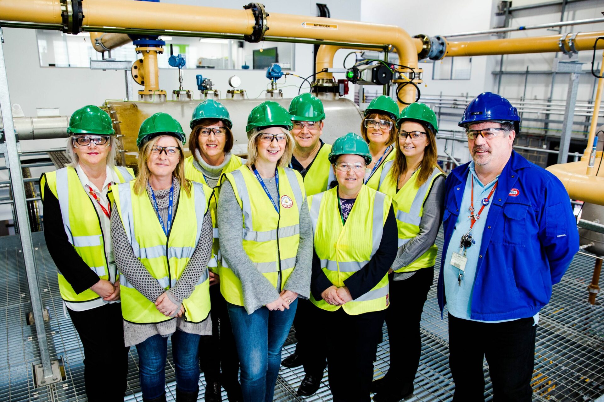 Durham Council trainees with TTE tutor