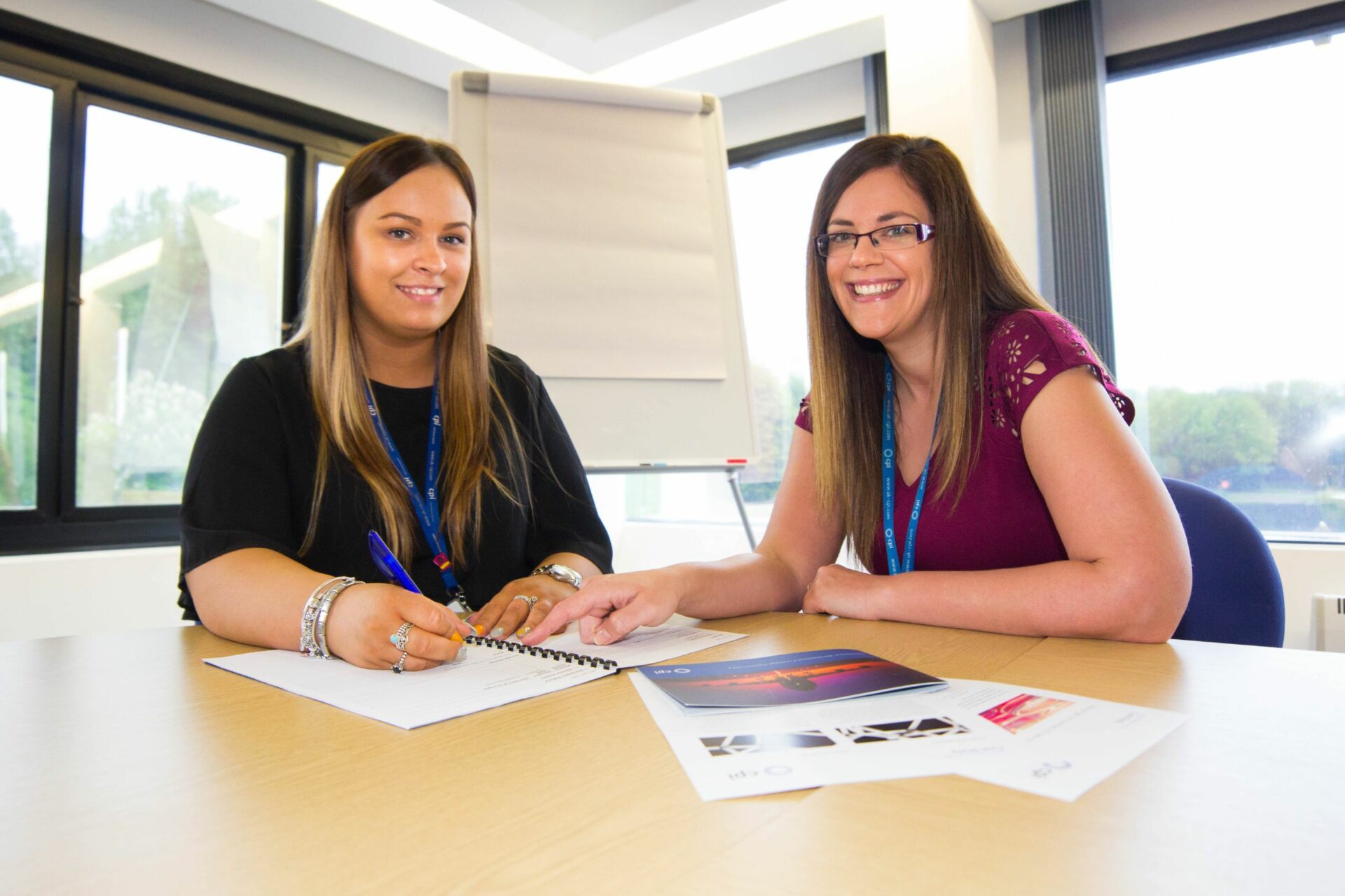 CPI apprentice with employer