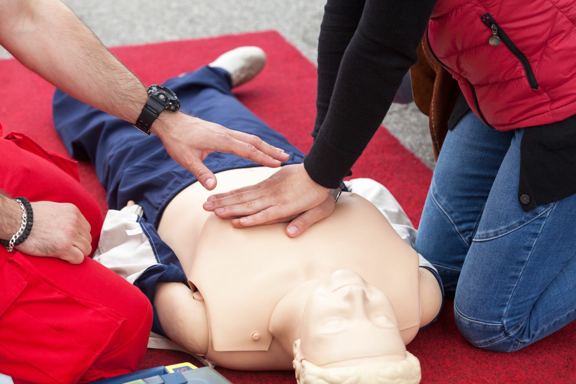 CPR practice