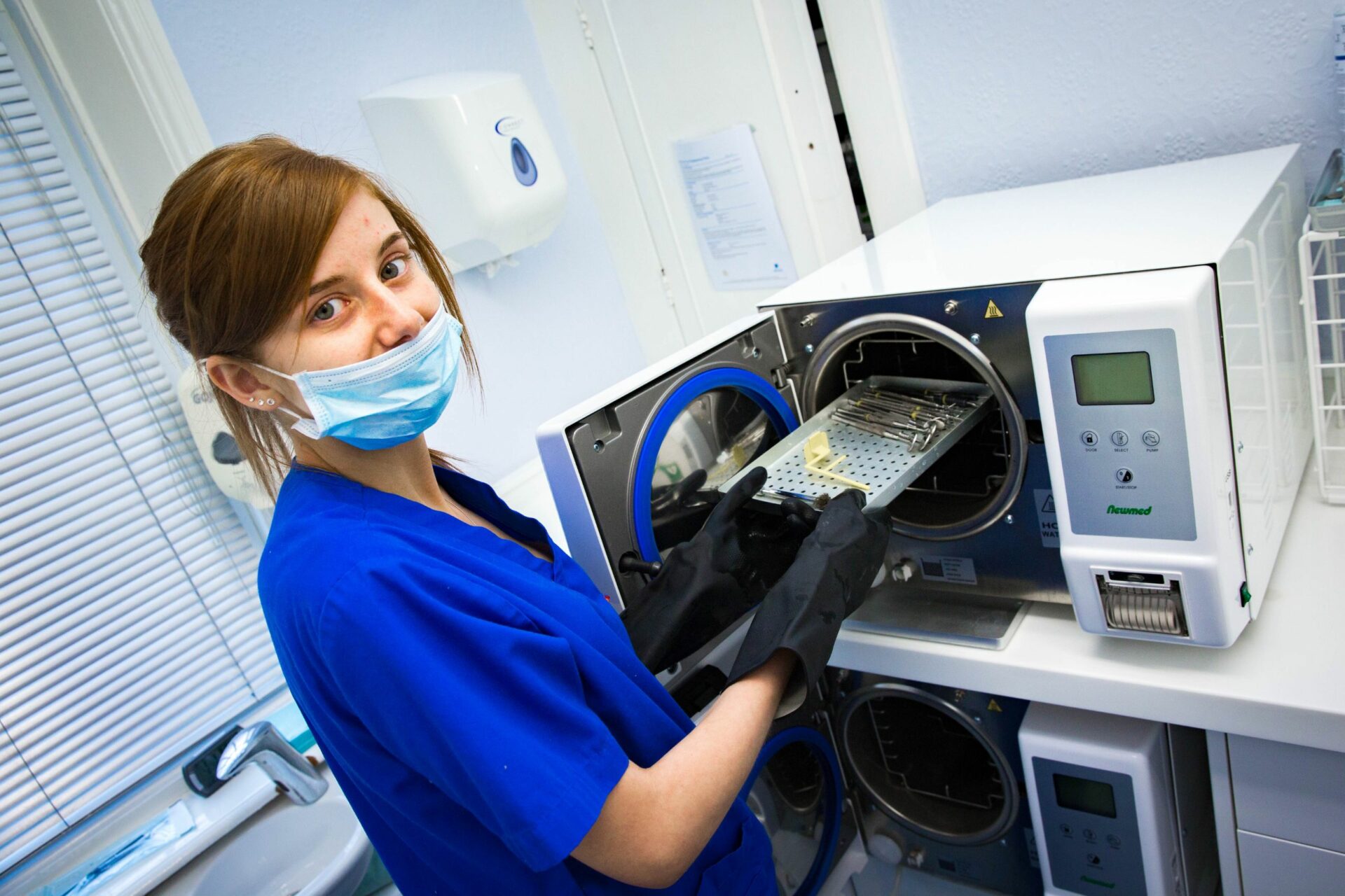 Dental nurse apprentice