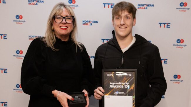 Work Placement Student of the Year – Kian Coverdale