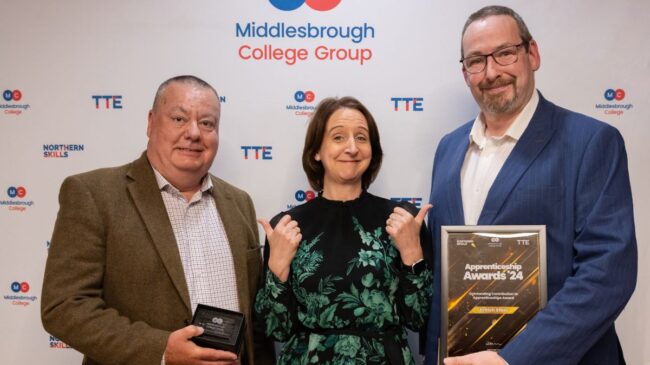 Outstanding Contribution to Apprenticeships – British Steel