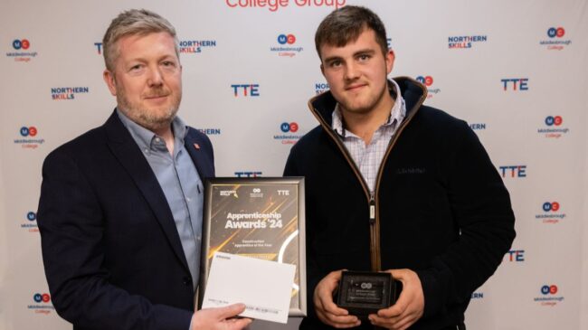 Construction Apprentice of the Year – Jonathan Hare