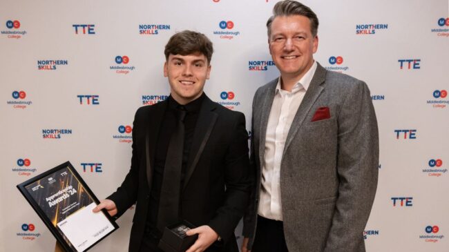 Customer Service Apprentice of the Year – Jacob Shaftoe