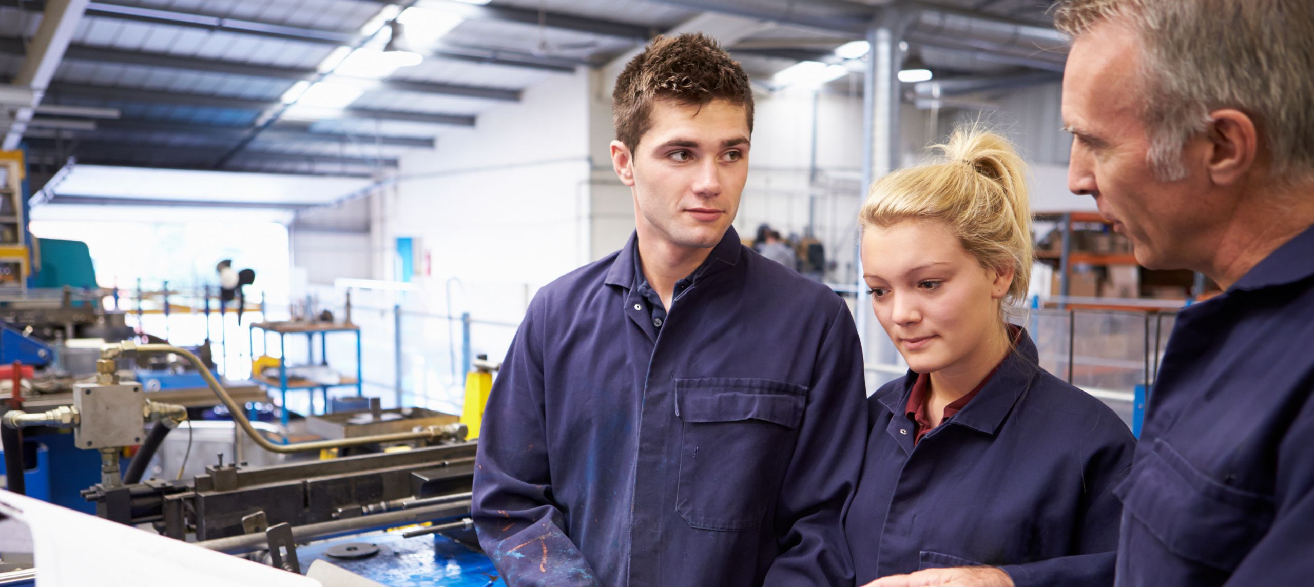 Apprentices with employer